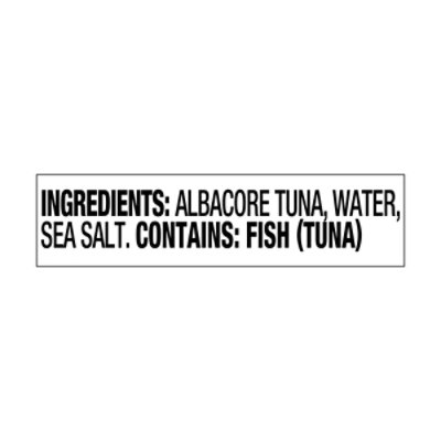 Blue Harbor Fish Co. Tuna Wild Albacore Solid White in Water with a Touch of Sea Salt - 4.6 Oz - Image 4
