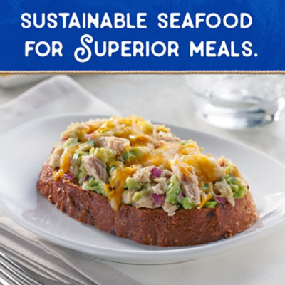 Blue Harbor Fish Co. Tuna Wild Albacore in Water with a Touch of Sea Salt - 3 Oz - Image 5
