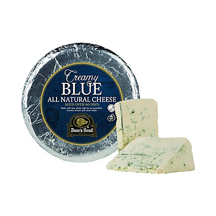 Boars Head Cheese Blue Cheese Wheel 0.50 LB - Image 1