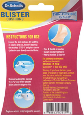 Dr Scholl Blister Cushions - 6 Count - Image 4