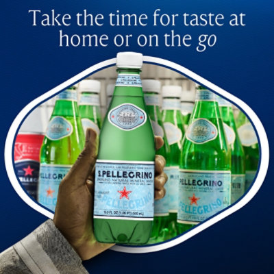 S. PELLEGRINO Sparkling Natural Mineral Water, Plastic Bottles - 24-16.9 Fl. Oz. - Image 3