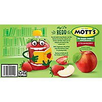 Motts Applesauce Strawberry No Sugar Added Clear Pouches - 12-3.2 Oz - Image 6