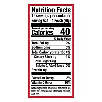Motts Applesauce Strawberry No Sugar Added Clear Pouches - 12-3.2 Oz - Image 4