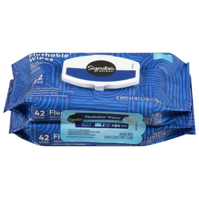 signature care baby wipes