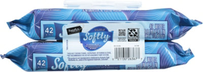 Signature SELECT Softly Flushable Wipes Pops Up Bag - 2-42 Count - Image 5