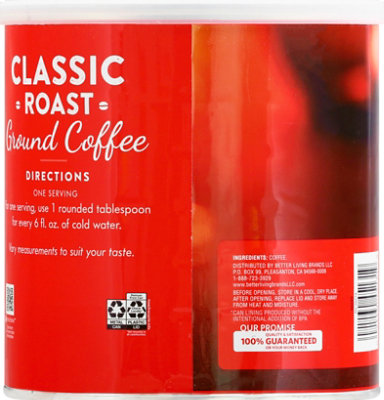 Signature SELECT Coffee Ground Medium Roast Classic Roast - 30.5 Oz - Image 6