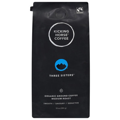 Kicking Horse Coffee Ground Medium Roast Three Sisters - 10 Oz - Image 3