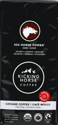 Kicking Horse Coffee Ground 454 Horse Power Dark - 10 Oz - Image 2