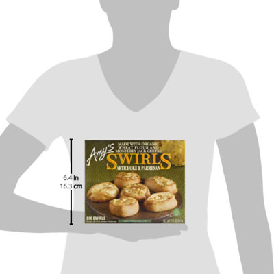Amys Swirls Artichoke & Parmesan - 6 Count - Image 5