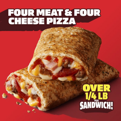 Hot Pockets Four Meat Four Cheese Sandwiches Box 12 Count - 51 Oz - Image 3