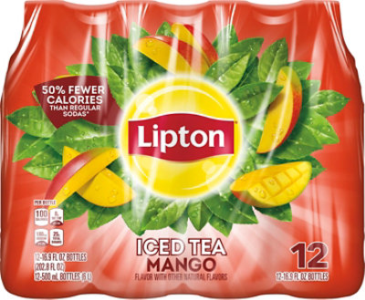 Lipton Iced Tea Mango - 12-16.9 Fl. Oz. - Image 2