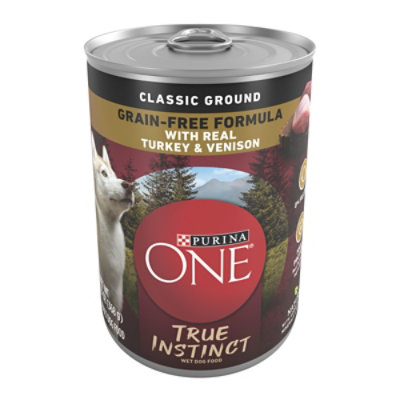 Purina ONE True Instinct Turkey And Venison Wet Dog Food - 13 Oz - Image 1