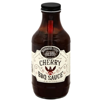 Brownwood Farms Sauce BBQ Cherry - 21 Oz