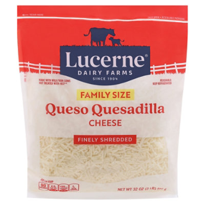 Lucerne Queso Quesadilla Shred - 32 Oz