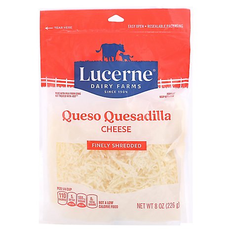 Lucerne Cheese Finely Shredded Queso Quesadilla - 8 Oz