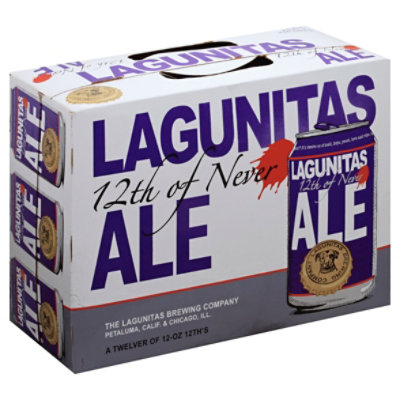 Lagunitas Beer Ale 12th Of Never Can - 12-12 Fl. Oz.