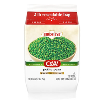 Birds Eye C&W Petite Peas Frozen Vegetables - 32 Oz - Image 1