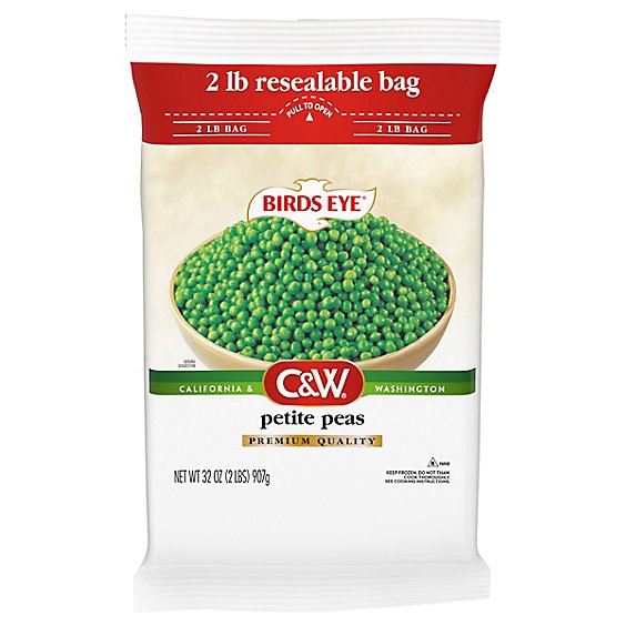 Birds Eye C&W Premium Quality Petite Peas - 32 Oz