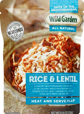 Wild Garden Rice & Lentil Pouch - 8.8 Oz - Image 2