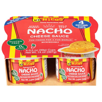 Ricos Sauce Cheese Nacho Box - 4-3.5 Oz - Image 3