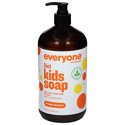 Everyone Kids Soap Orange Squeeze - 32 Fl. Oz. - Image 2