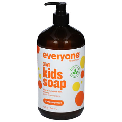 Everyone For Every Kid Soap Orange Squeeze - 32 Fl. Oz.