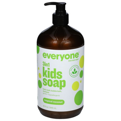 Everyone Soap Kids Tropical Coconut Twist - 32 Fl. Oz - Image 3