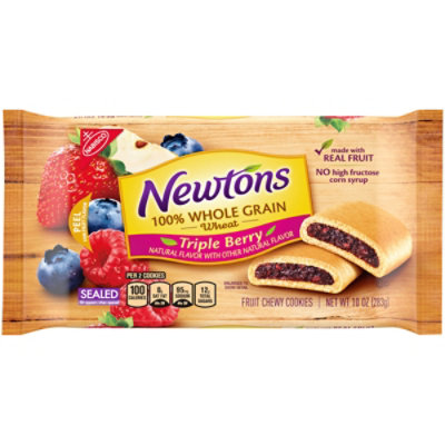 Newtons Cookies 100% Whole Grain Triple Berry - 10 Oz - Image 2