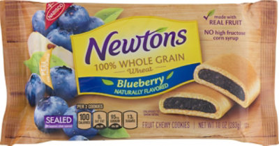 Newtons Cookies 100% Whole Grain Blueberry - 10 Oz