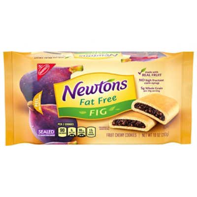 Newtons Fat Free Soft & Fruit Chewy Fig Cookies - 10 Oz - Image 1