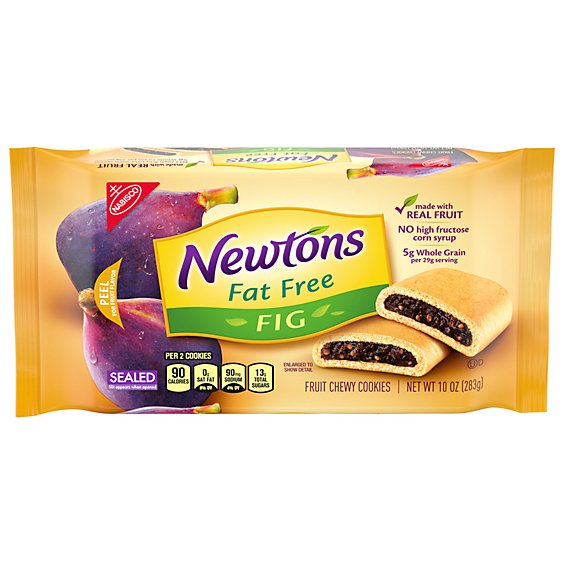Newtons Fat Free Soft & Fruit Chewy Fig Cookies - 10 Oz