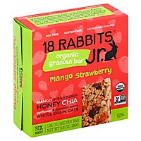 18 Rabbits Jr Granola Bar Organic Mango Strawberry - 6-1.05 Oz - Image 1