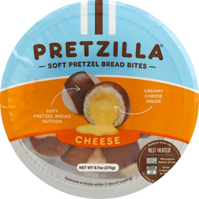 PRETZILLA CHEESE-FILLED SOFT PRETZEL BITE - 9.7 Oz. - Image 2