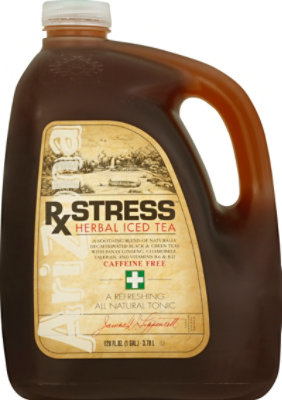 AriZona Rx Stress Herbal Iced Tea - 128 Fl. Oz. - Image 2