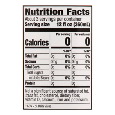 Signature SELECT Mandarin Orange Flavored Water Seltzer - 33.8 Fl. Oz. - Image 3