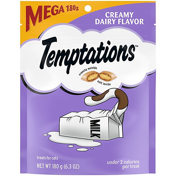 Temptations Classic Cruchy and Soft Creamy Dairy Cat Treats - 6.3 Oz
