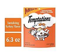 Temptations Classic Tantalizing Turkey Flavor Crunchy And Soft Cat Treats - 6.3 Oz