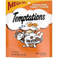 Temptations Classic Cruchy and Soft Tantalizing Turkey Cat Treats - 6.3 Oz - Image 1