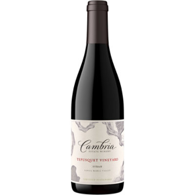 Cambria Tepusquet Vineyard Syrah Red Wine - 750 Ml - Image 1