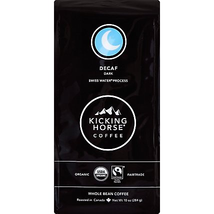 Kicking Horse Coffee Whole Bean Dark Roast Decaf - 10 Oz - Image 2