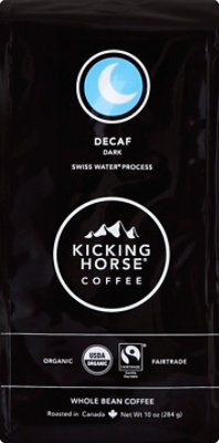 Kicking Horse Coffee Whole Bean Dark Roast Decaf - 10 Oz - Image 2