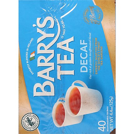 Barrys Tea Tea Decaffeinated - 40 Count - Image 5