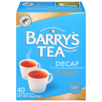 Barrys Tea Tea Decaffeinated - 40 Count