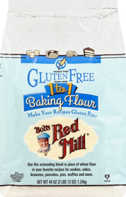 Bobs Red Mill 1 To 1 Flour For Baking Gluten Free - 44 Oz - Image 2