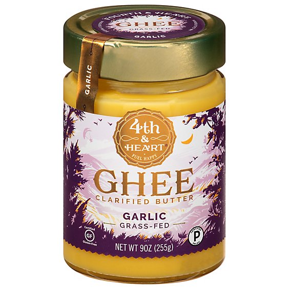 4th & Heart Ghee Butter California Garlic - 9 Oz