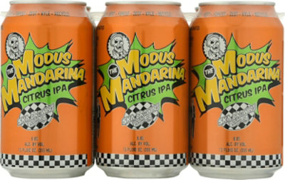 Ska Modus Mandarina India Pale Ale - 6-12 Fl. Oz. - Image 4