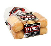Seattle Sourdough Baking Company Sandwich Roll French 6 Count - 18 Oz