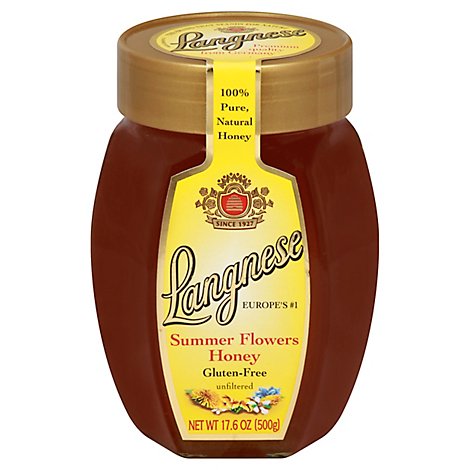 Langnese Honey 100% Pure Natural Summer Flowers - 17.6 Oz