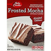 Betty Crocker Brownie Mix with Frosting Frosted Mocha - 18 Oz - Image 2