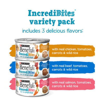 Beneful Incredibites Beef Tomatoes Carrots And Wild Rice Wet Dog Food - 12-3 Oz - Image 4